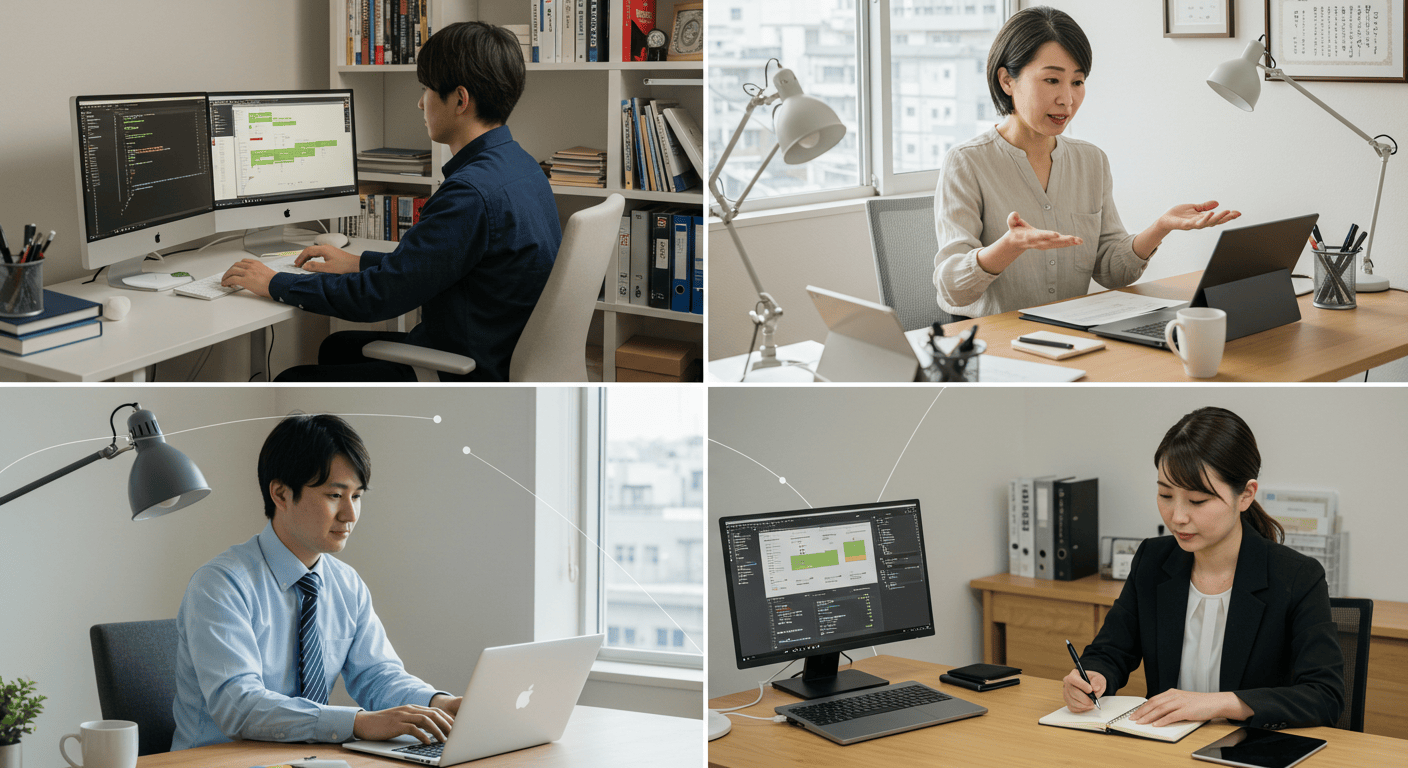 業務委託メンバーによるサービス提供
